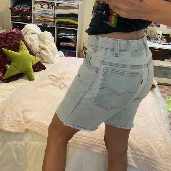 Vintage Orange tab LEVI’s jorts size 30-32ish - Picture 6 of 6